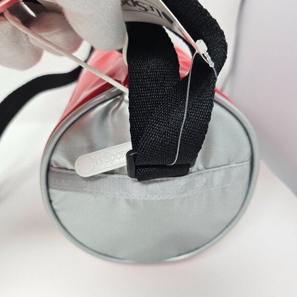 Lesportsac NWT Coke Coca-Cola Eva Crossbody Duffle Dynamic Drink - Picture 6 of 10